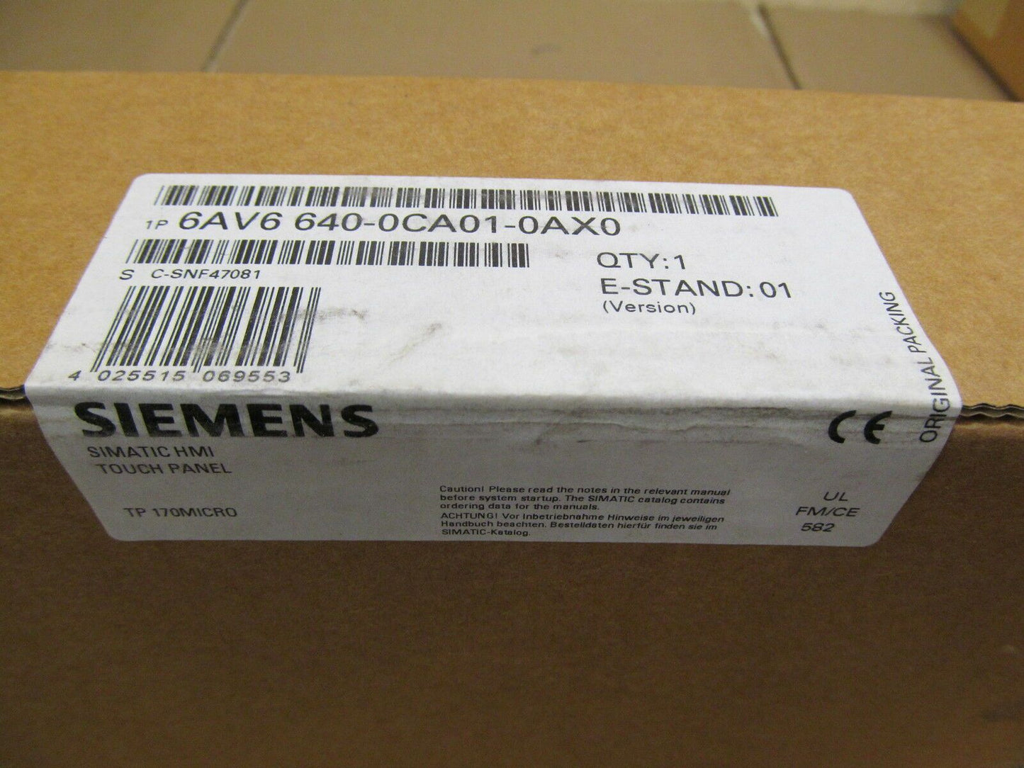 6AV66400CA010AX0 - SIEMENS