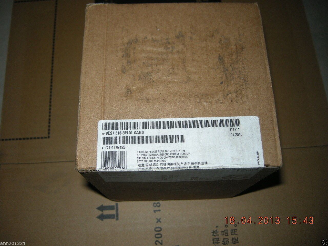 6ES7 318-3FL01-0AB0 - SIEMENS