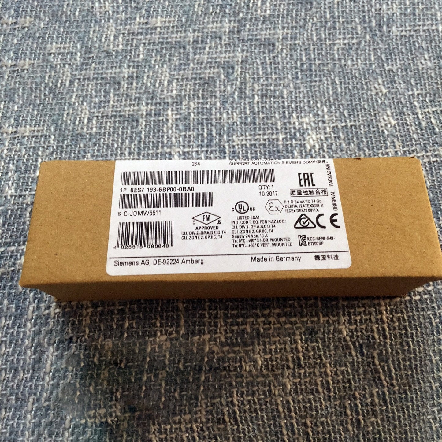 6ES7193-6BP00-0BA0 - SIEMENS