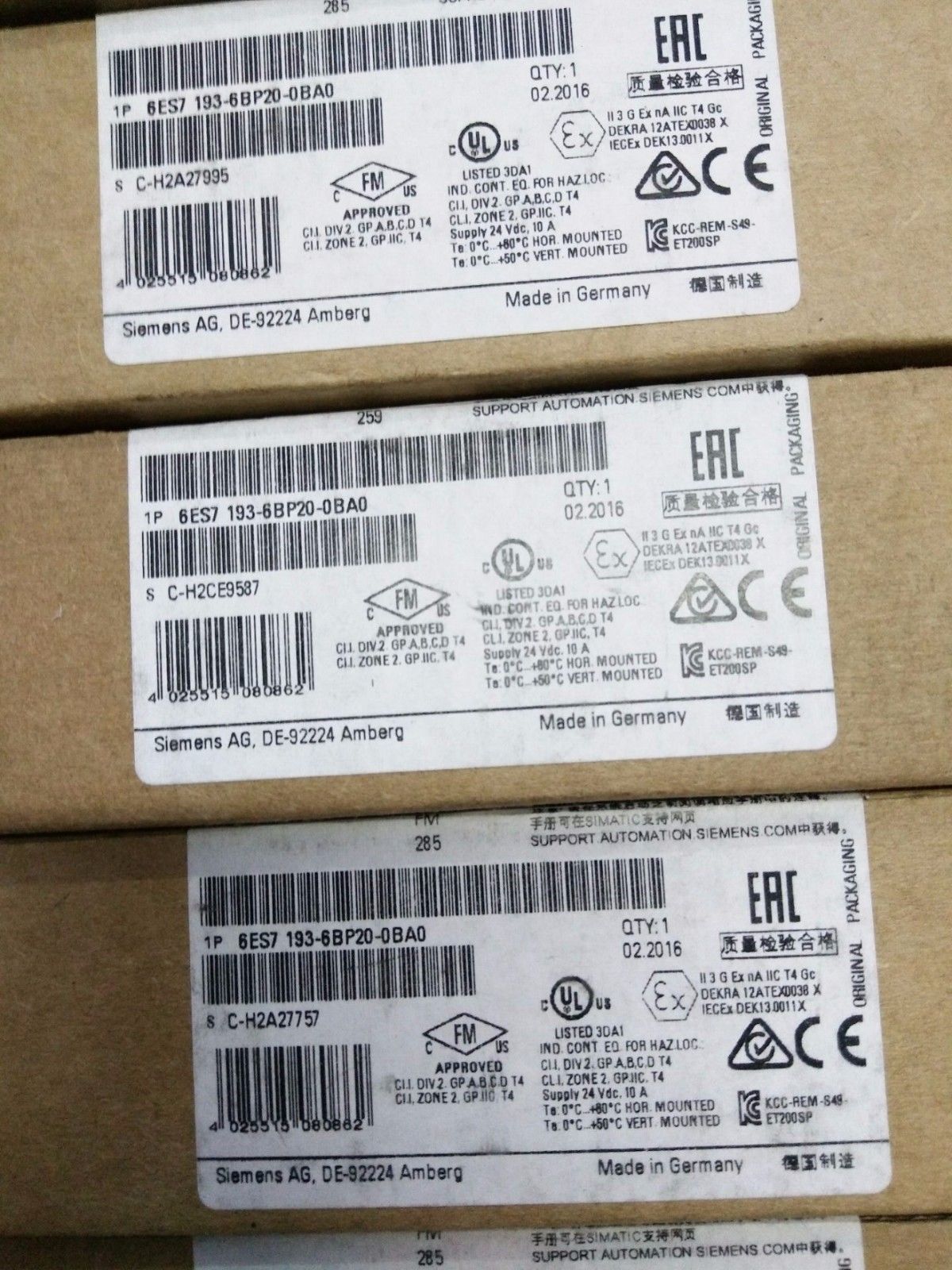 6ES7193-6BP20-0BA0 - SIEMENS
