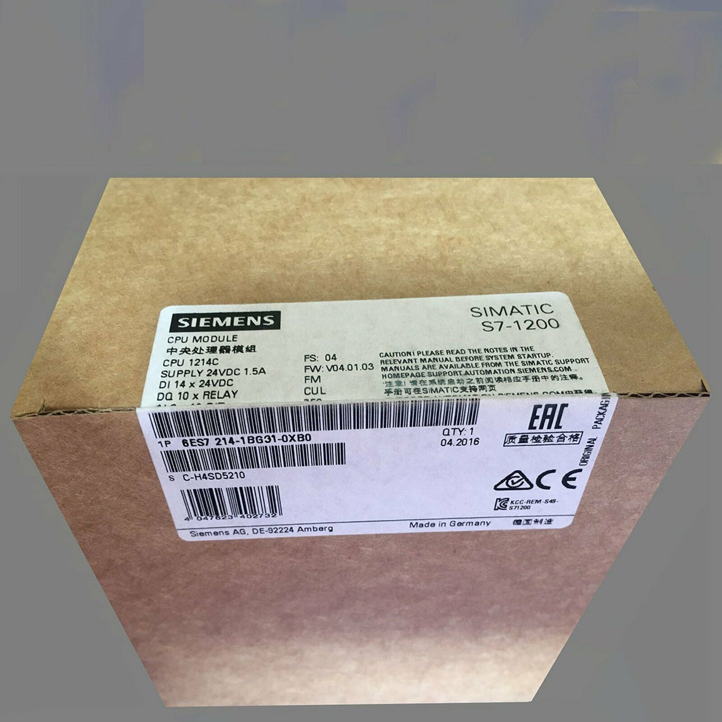 6ES7214-1BG31-0XB0 - SIEMENS