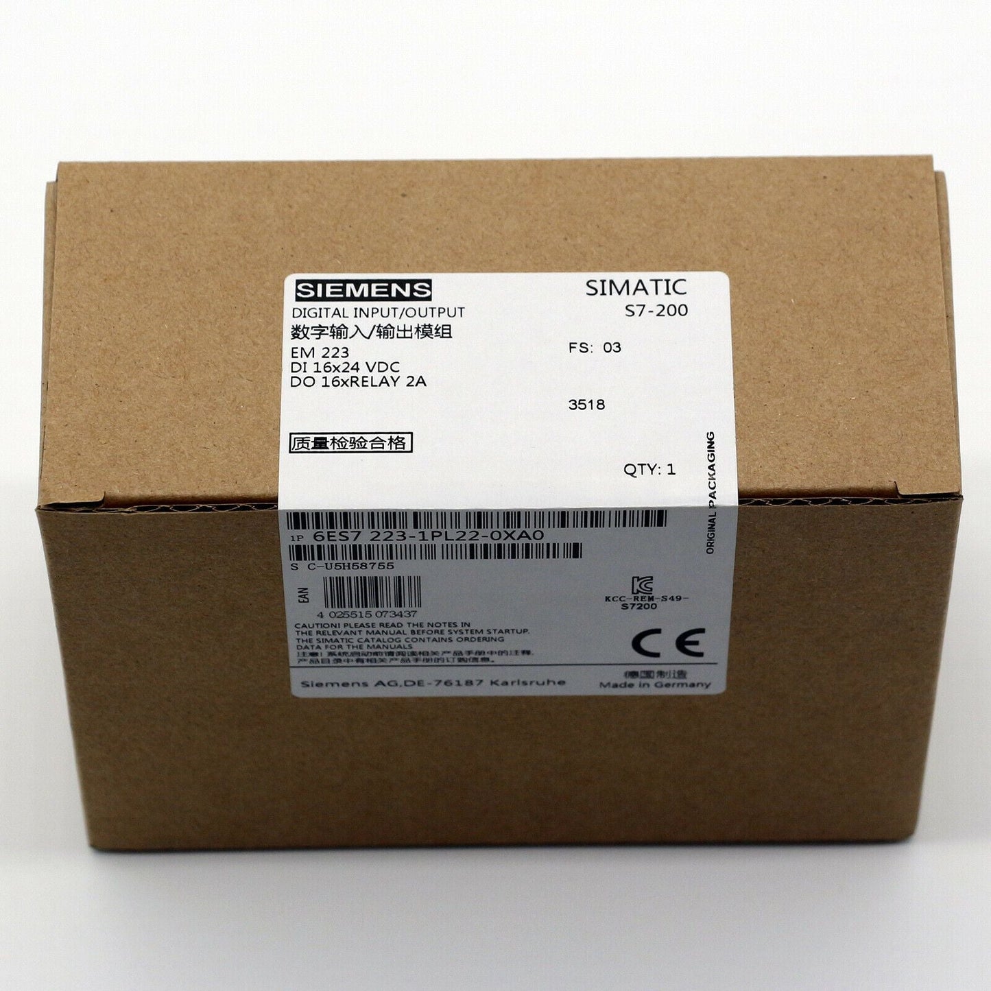6ES7223-1PL22-0XA0 - SIEMENS