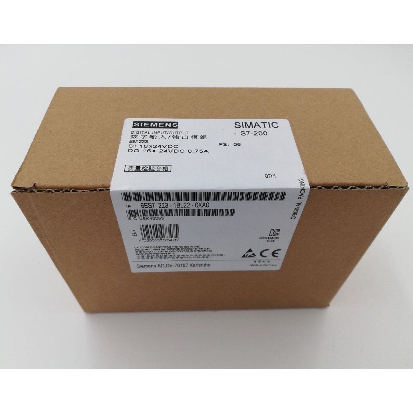 6ES72231BL220XA0 - SIEMENS