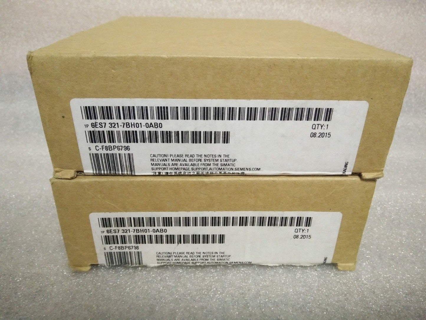 6ES7321-7BH01-0AB0 - SIEMENS