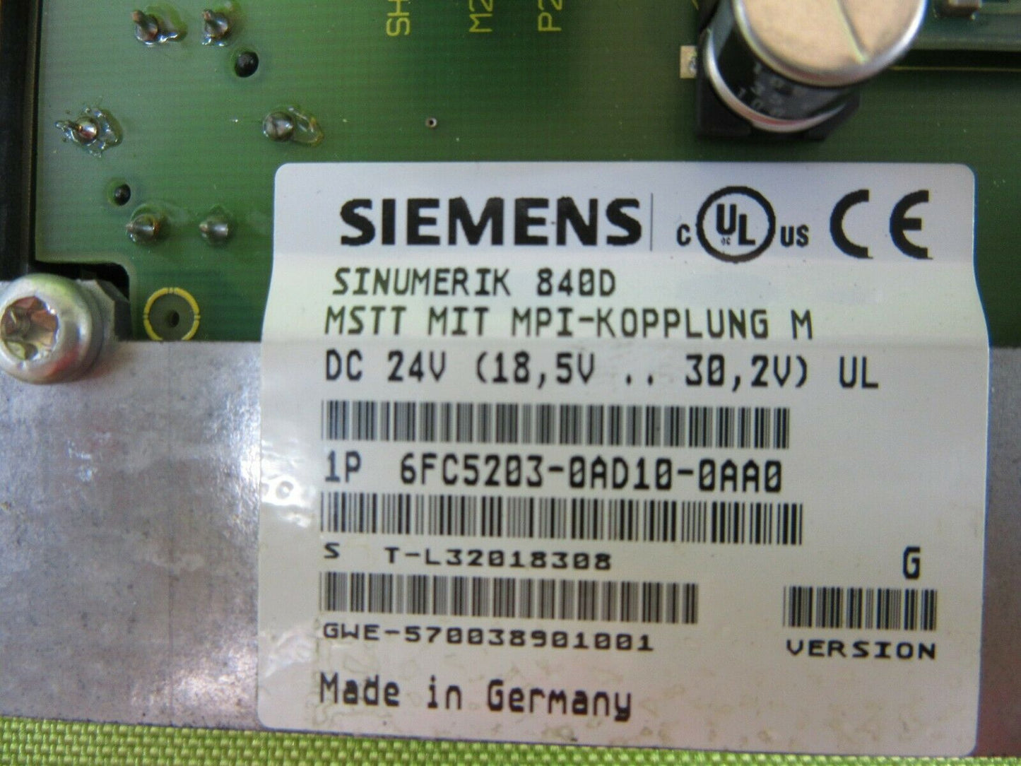 6FC5203-0AD10-0AA0 - SIEMENS