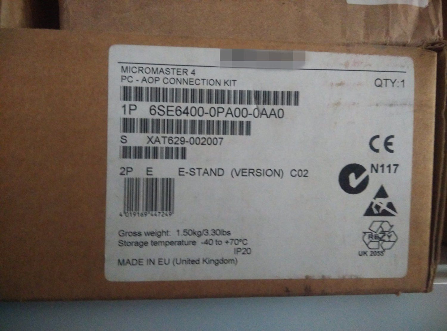 6SE64000PA000AA0 - SIEMENS