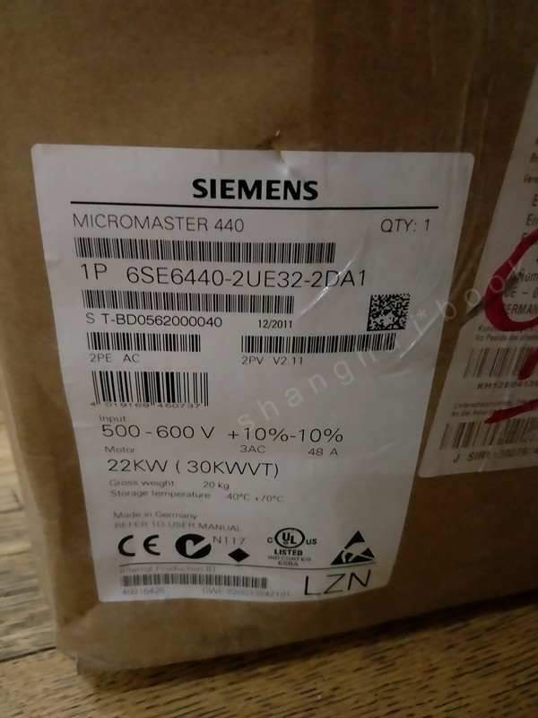 6SE6440-2UE32-2DA1 - SIEMENS