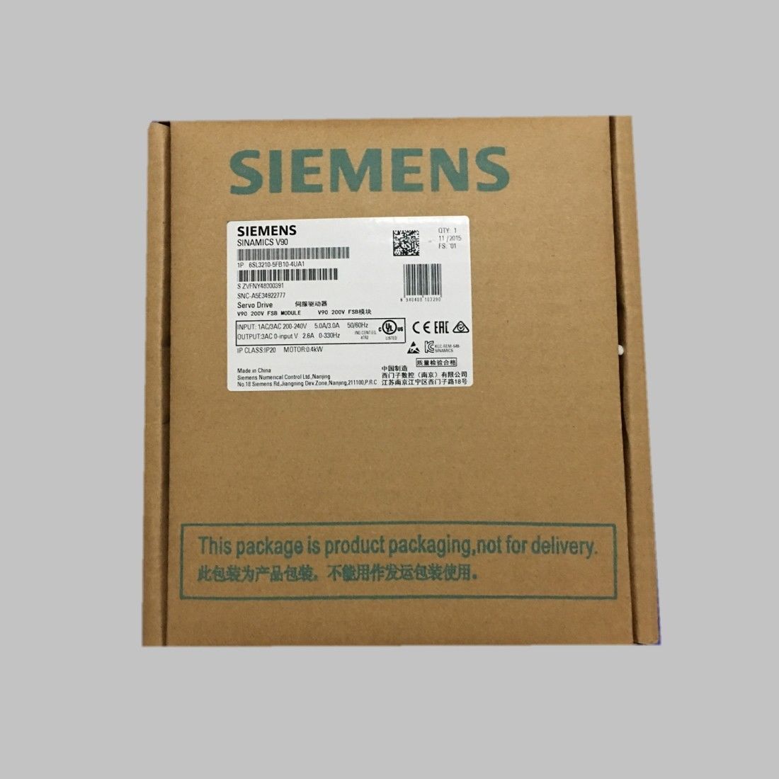 6SL3210-5FB10-4UA1 - SIEMENS