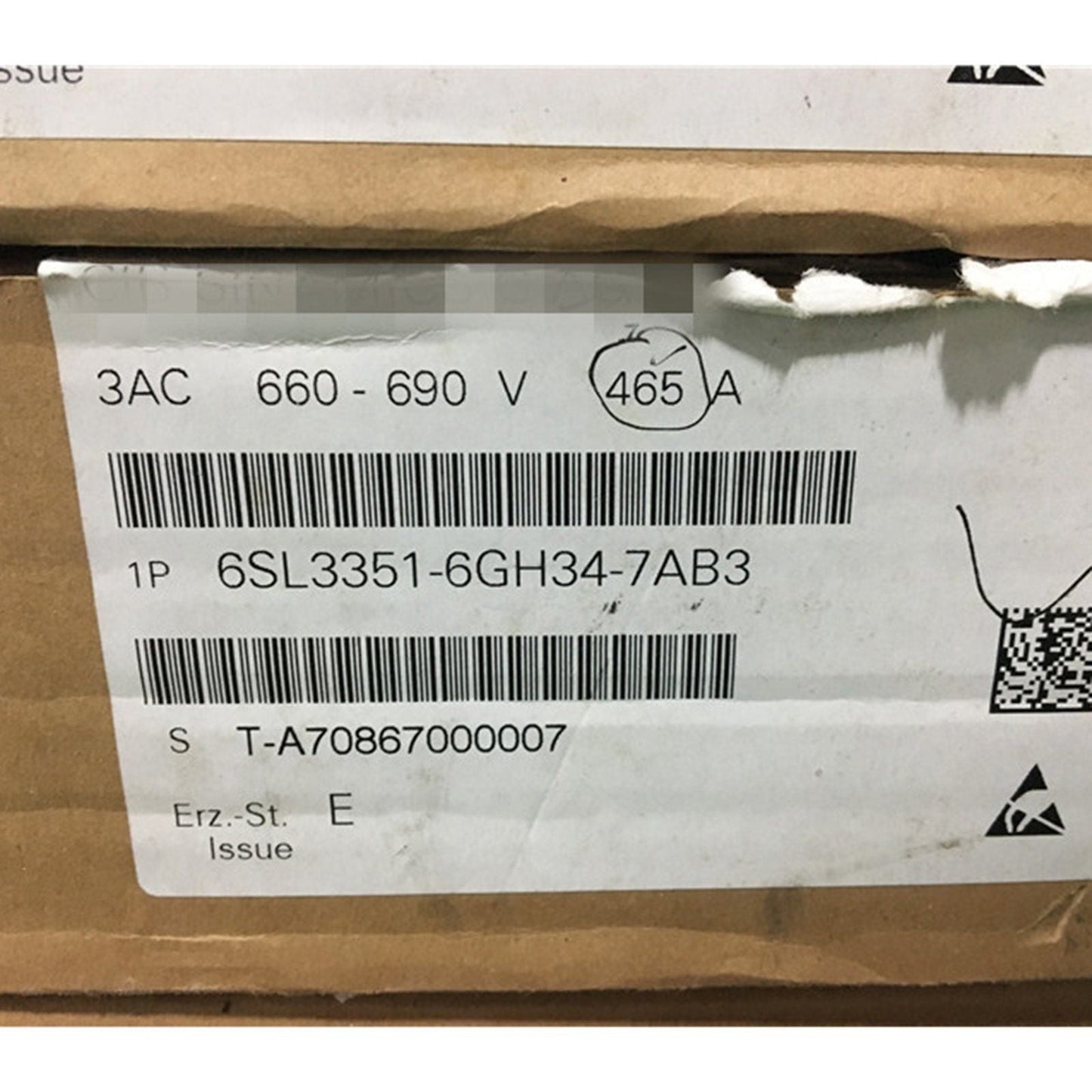 6SL3351-6GH34-7AB3 - SIEMENS