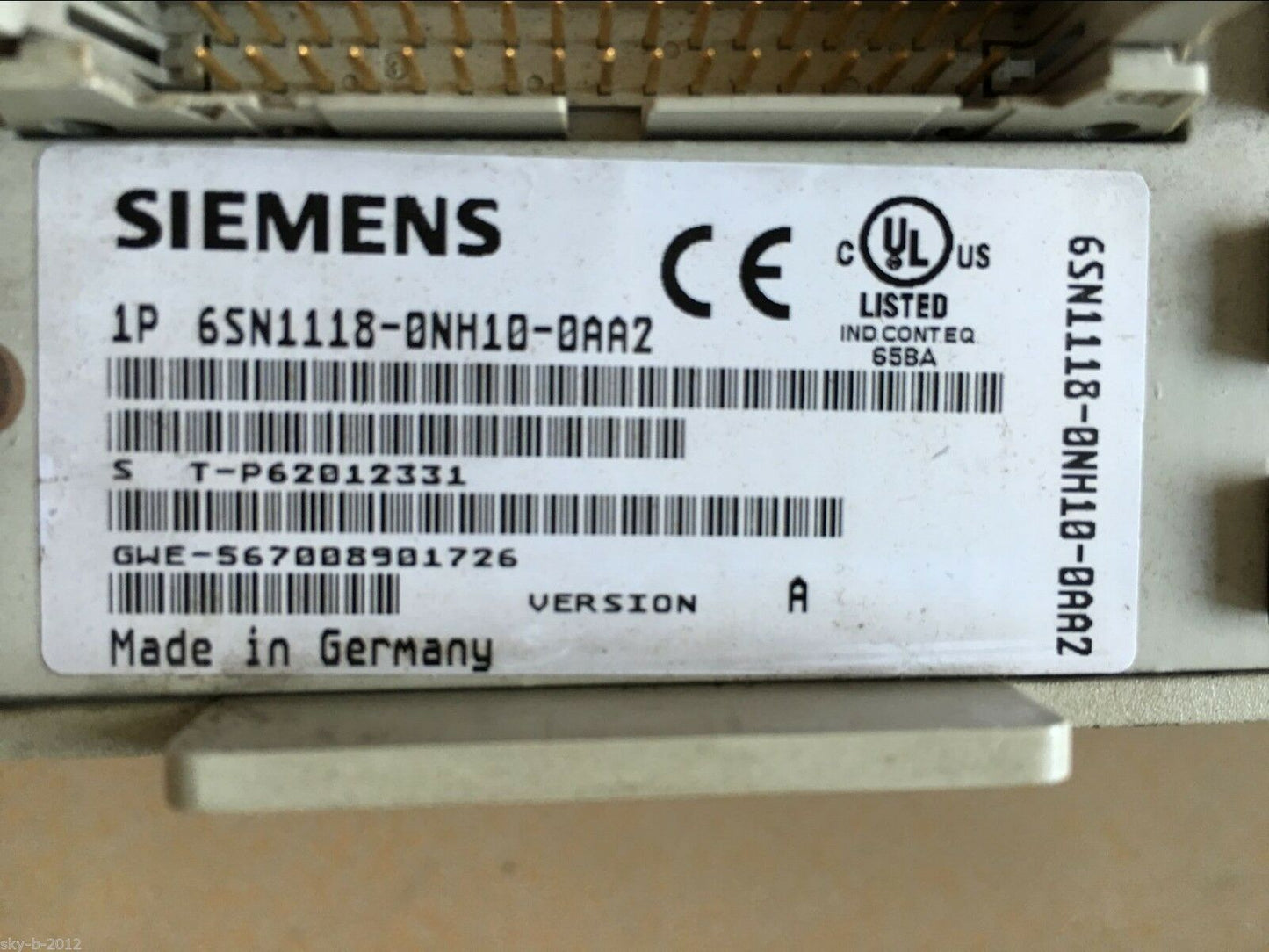 6SN1118-0NH10-0AA2 - SIEMENS