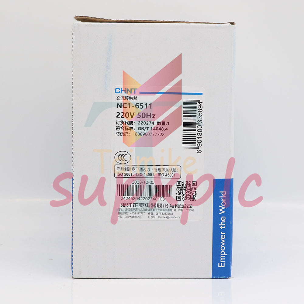 CHNT NC1-6511 220V AC Contactor 1PCS