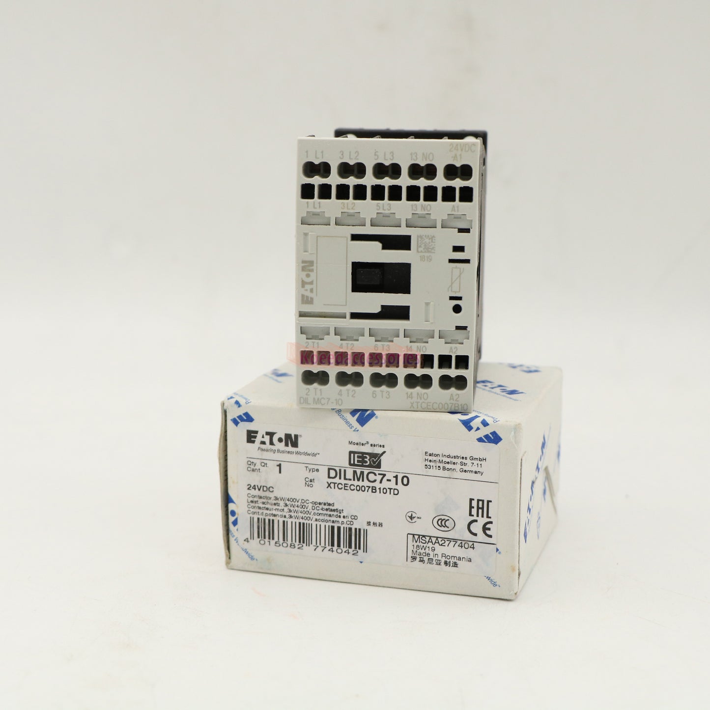 EATON MOELLER Ac Contactor DILMC7-10 24VDC Rapid delivery 1PCS