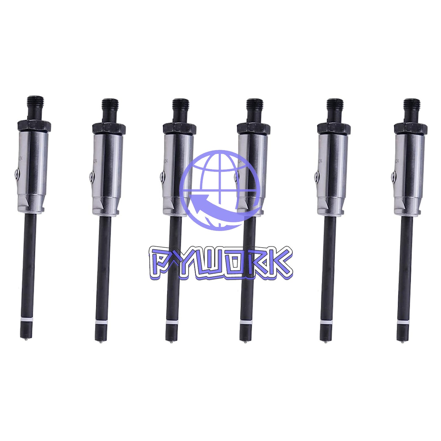 6X Fuel Injector 7W-7038 0R-4124 compatible CAT 3306 3306B D6H D6D D6R Engine ~