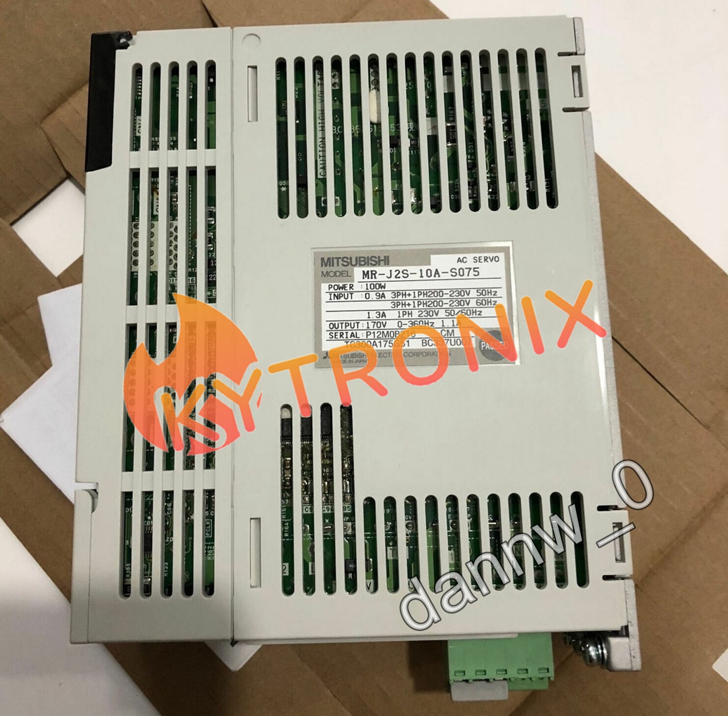 MITSUBISHI MR-J2S-10A-S075 AC Servo Drive