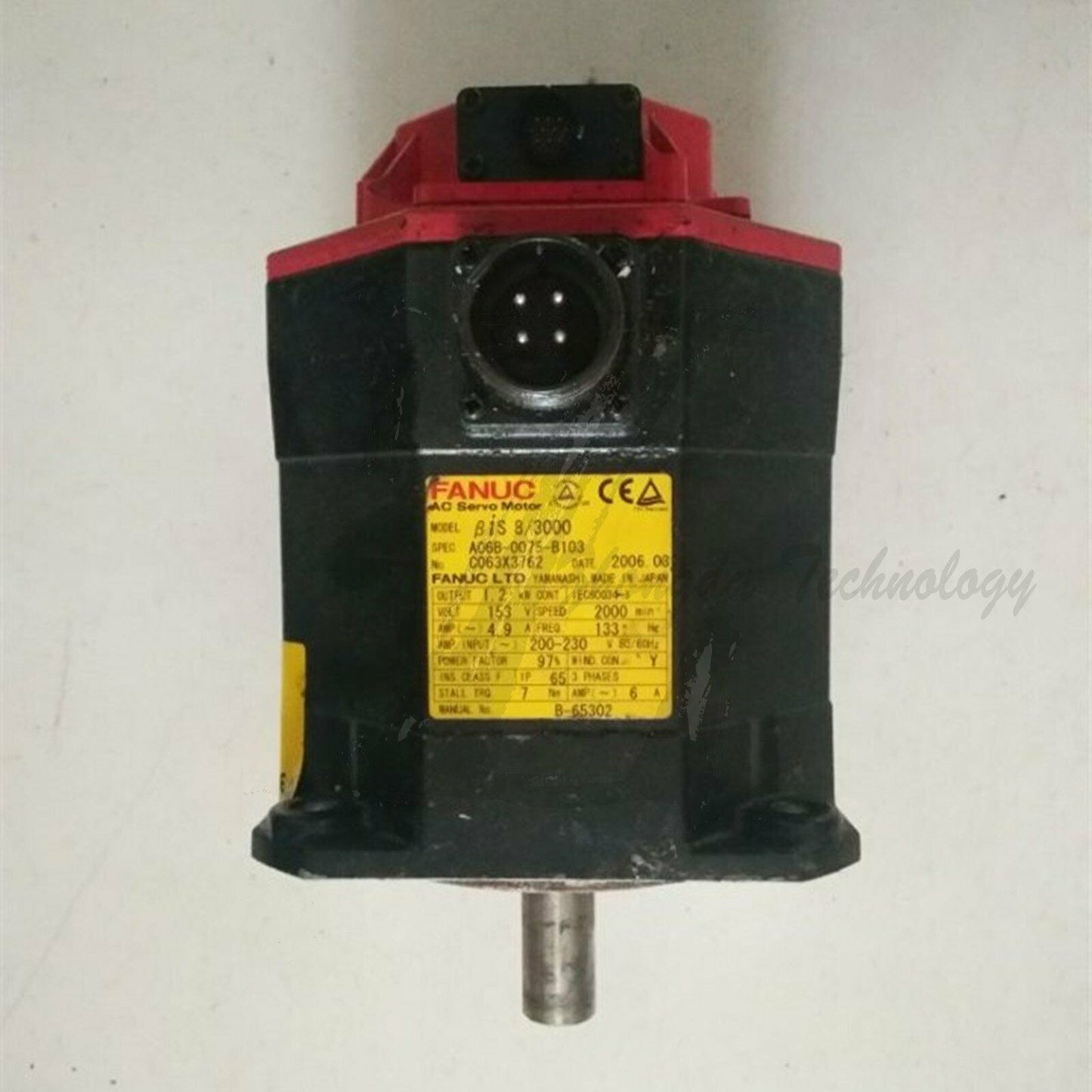 AC SERVO MDL BiS8/3000, ST, SLK, b128ia A06B-0075-B103 - FANUC