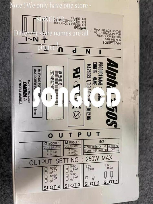 1PCS Alpha 400W MA4000469B Power Supply Unit - ALPHA