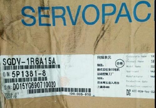 NEW SGDV-1R6A15A Motor - High Performance and Reliability - KOEED