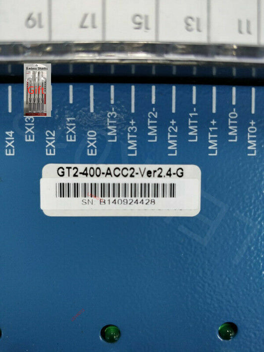 GT2-400-ACC2 Version 2.4 G: Advanced Performance Model - GT TECHNOLOGIES