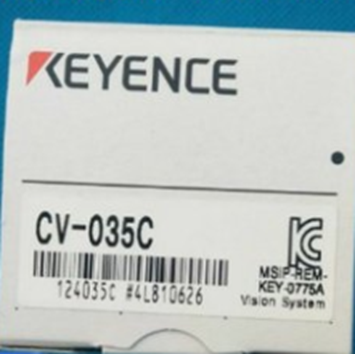KEYENCE CV-035C Digital Camera with Double-Speed Color Capture - KEYENCE