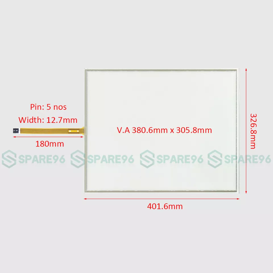 new For PC 677 (B)/877 19" + Protective Film 6AV7875-0BC20-1AC0 Touch Screen Panel