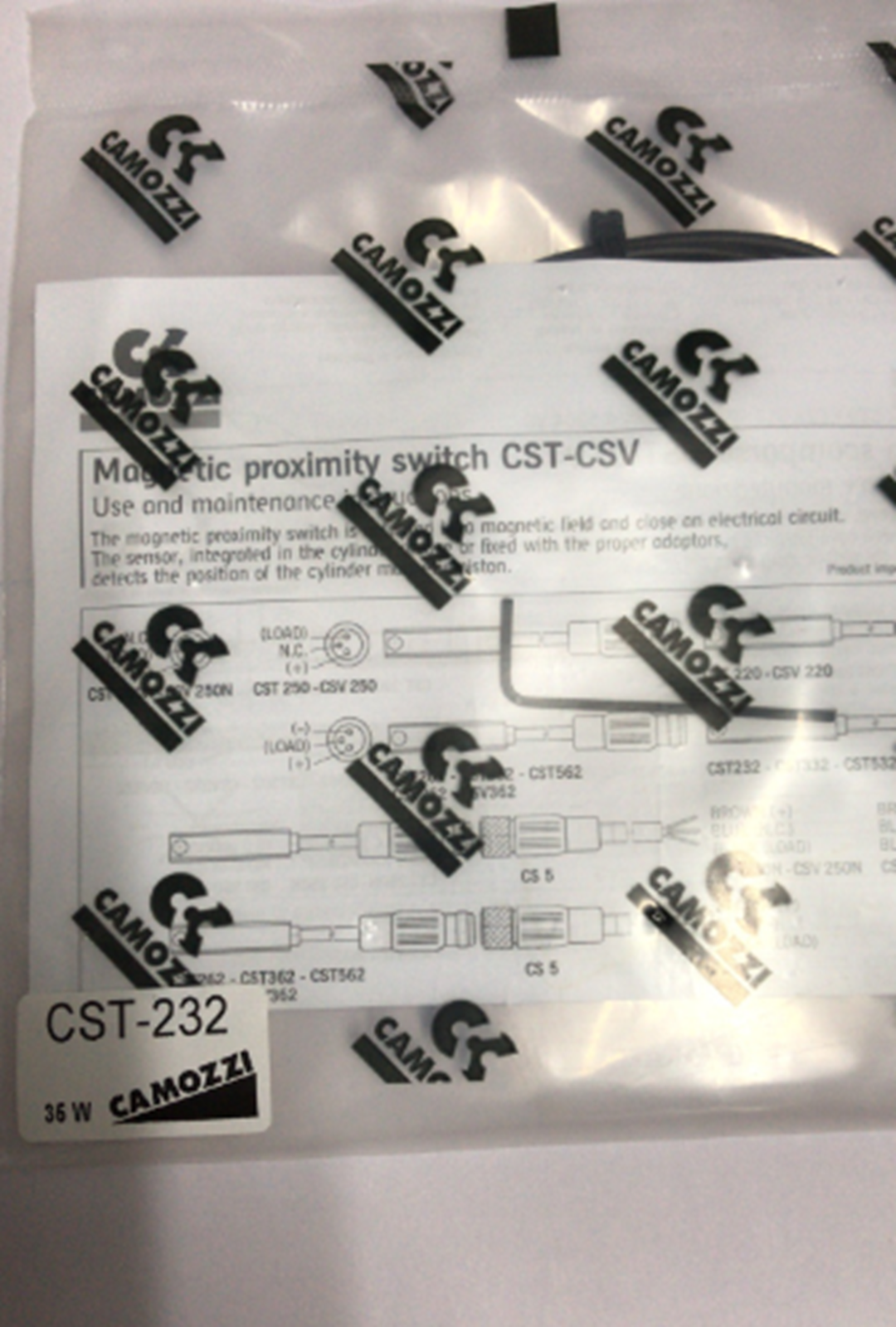 CAMOZZI CST-232 Magnetic Switch: Magnetic Switch - CAMOZZI