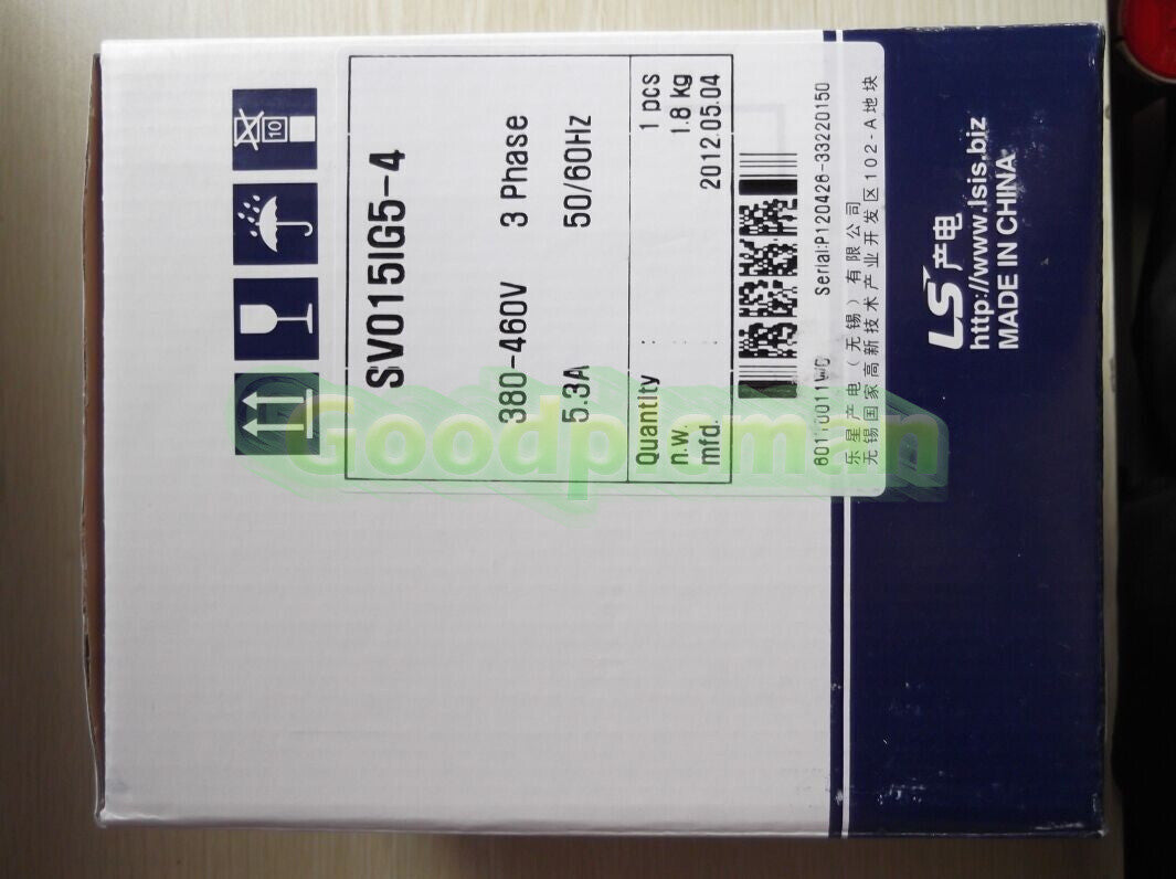 LS Starvert SV015iG5-4 AC Drive Inverter 3 Phase 2HP 1.5KW 380V
