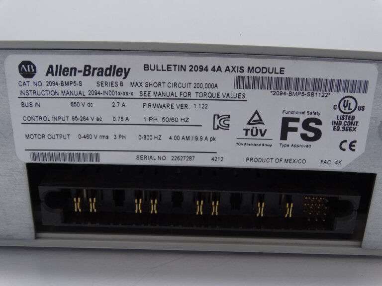 Allen Bradley 2094-BMP5 servo drive - ALLEN BRADLEY