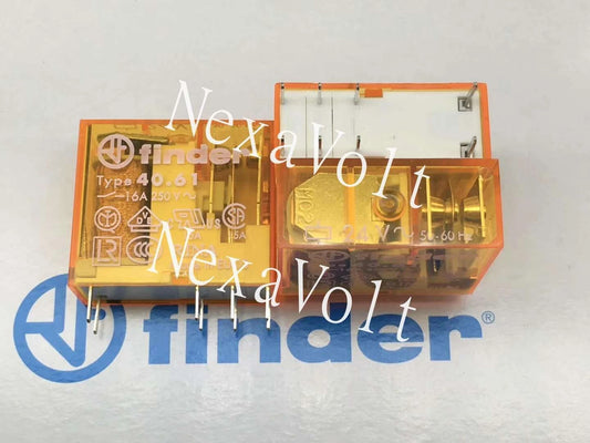 1PC Finder Type 40.61.8.024.0000 24VAC Power Relay 16A 250VAC 8 Pins
