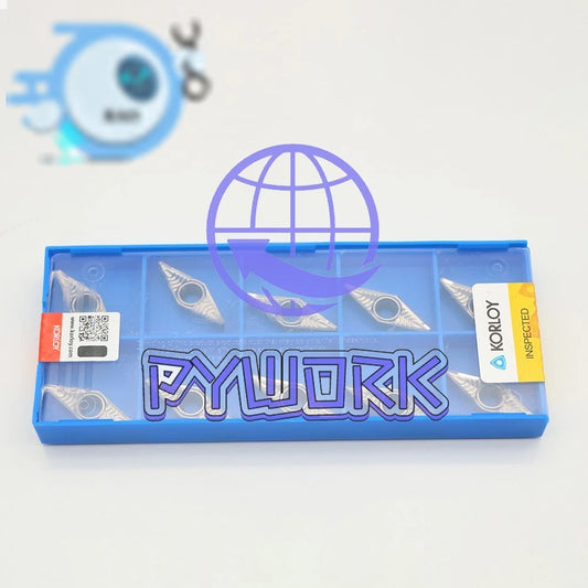 10PCS/BOX KORLOY VCGT160408-AK H01 Carbide Inserts CNC TOOL