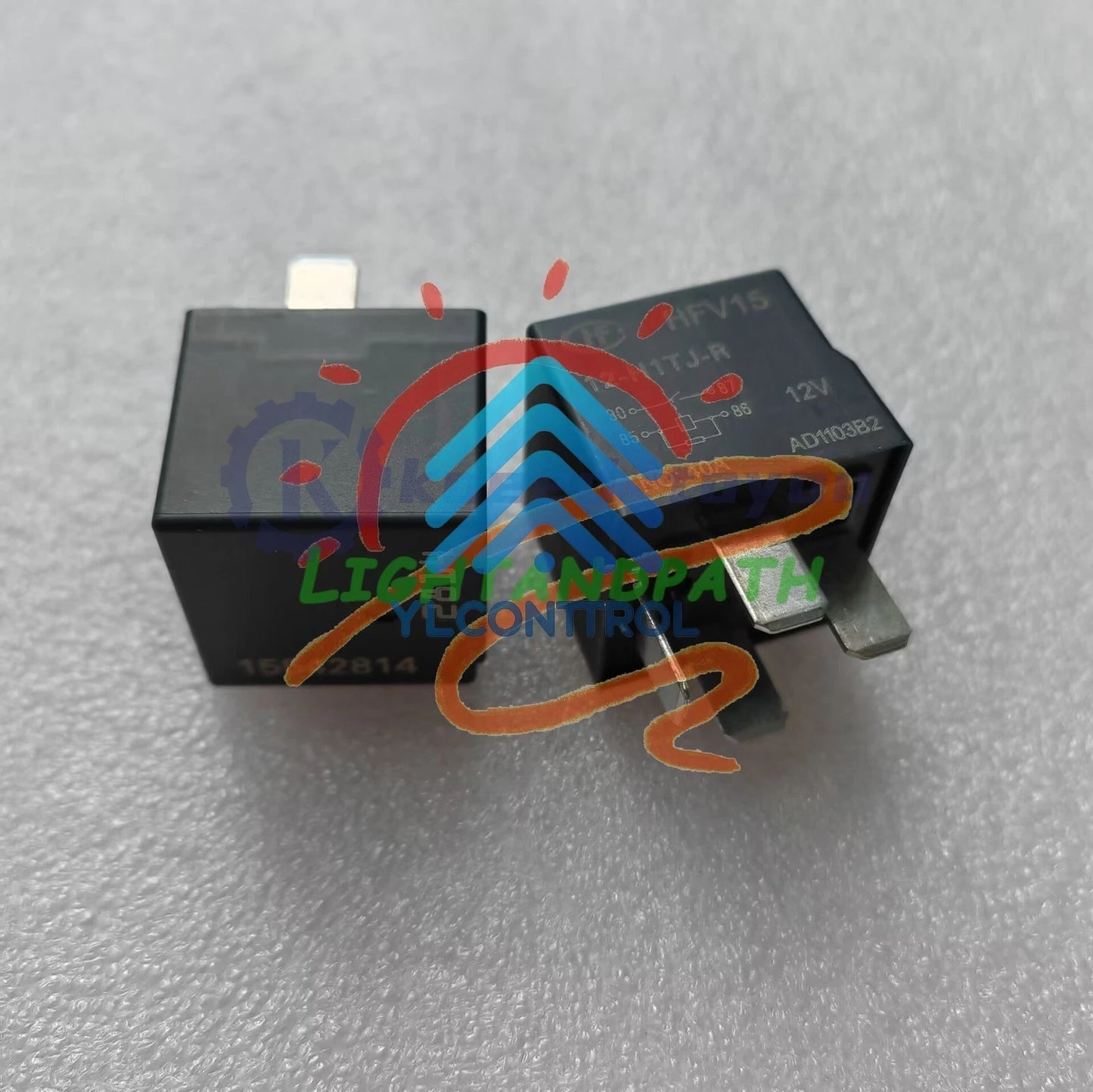 2Pcs CB1a-TR-12V ACB36221 M01 LF66 18 811 Automotive Starter Relay 4Pin For NAIS