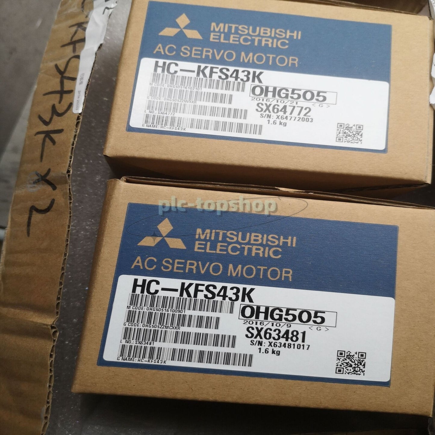 Mitsubishi Servo Motor HC-KFS43K – Ship PLC - MITSUBISHI
