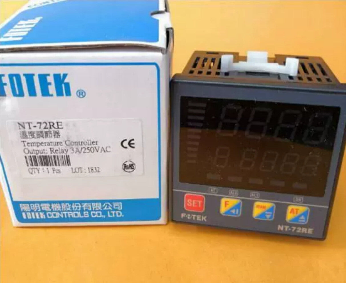 1PC Fotek NT-72RE NT72RE Temperature Controller In Box Free Ship