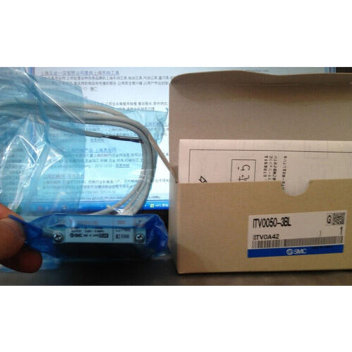 Electrical proportional valve SMC ITV0050-3BL - SMC