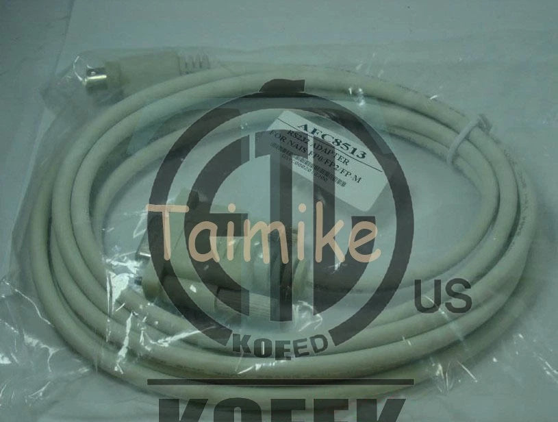 1PC AFC8513 Panasonic Programming Cable Adapter For Nais FP0 FP2 FP-M ~