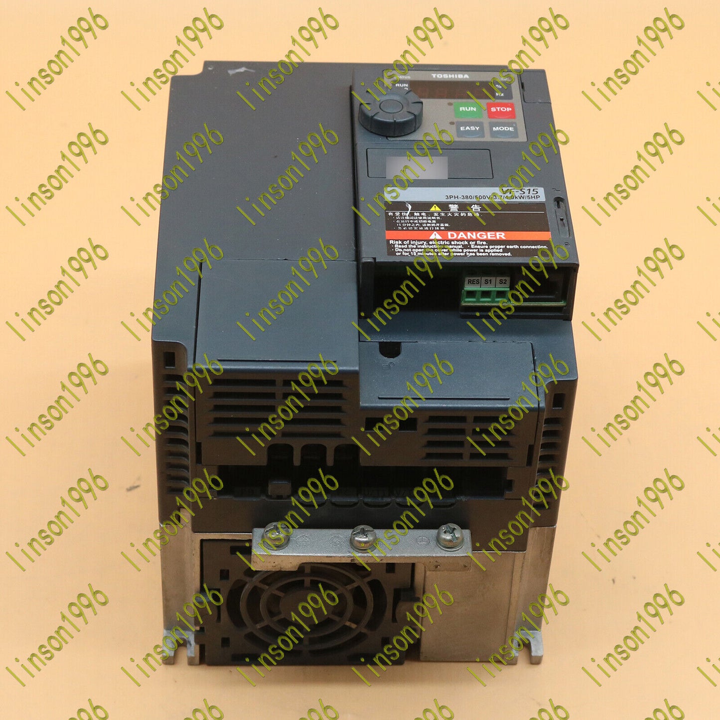 Used ONE TSB VFS15-4037PL-CH Inverter 3.7KW 380V Tested - VFS