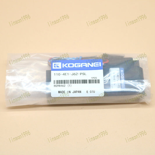 1PC KOGANEI 110-4E1-J62-PSL DC24V Solenoid Valve Fast Delivery - KOGANEI