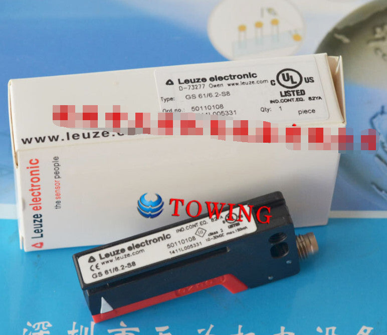 1PC LEUZE GS61/6.2-S8 FORKED PHOTOELECTRIC SENSOR IN BOX