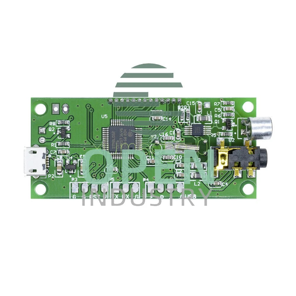 87-108MHz FM Transmitter DSP PLL Digital Wireless Board Microphone Stereo Module