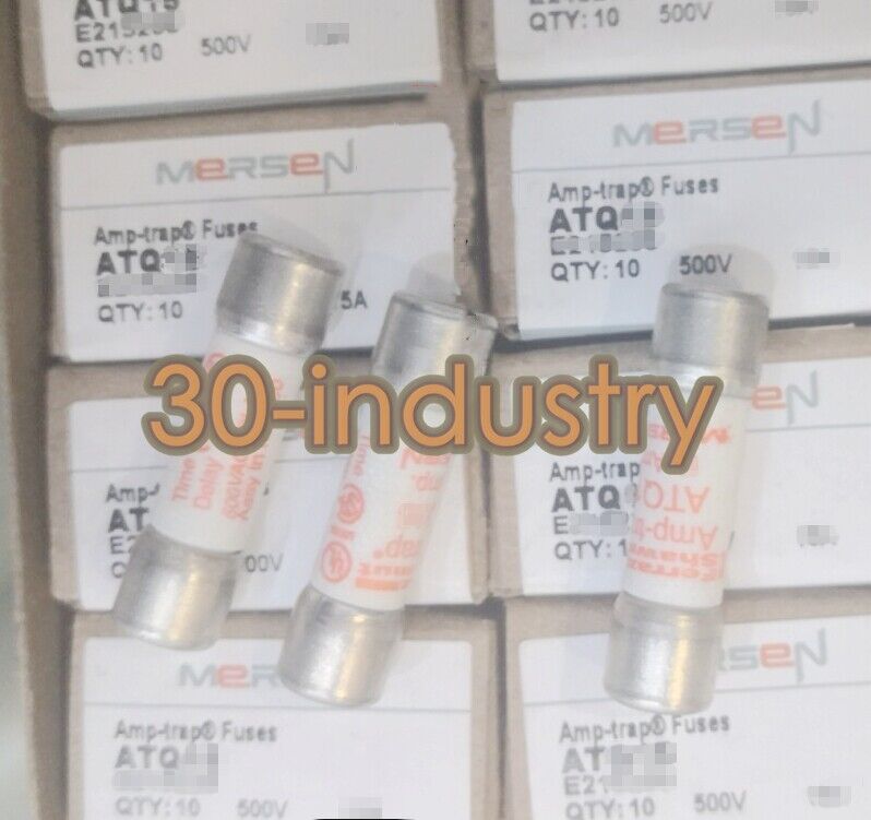 Ferraz Shawmut ATQ1/8 Time Delay Fuse 0.125A 500V - Pack of 10 - FERRAZ SHAWMUT