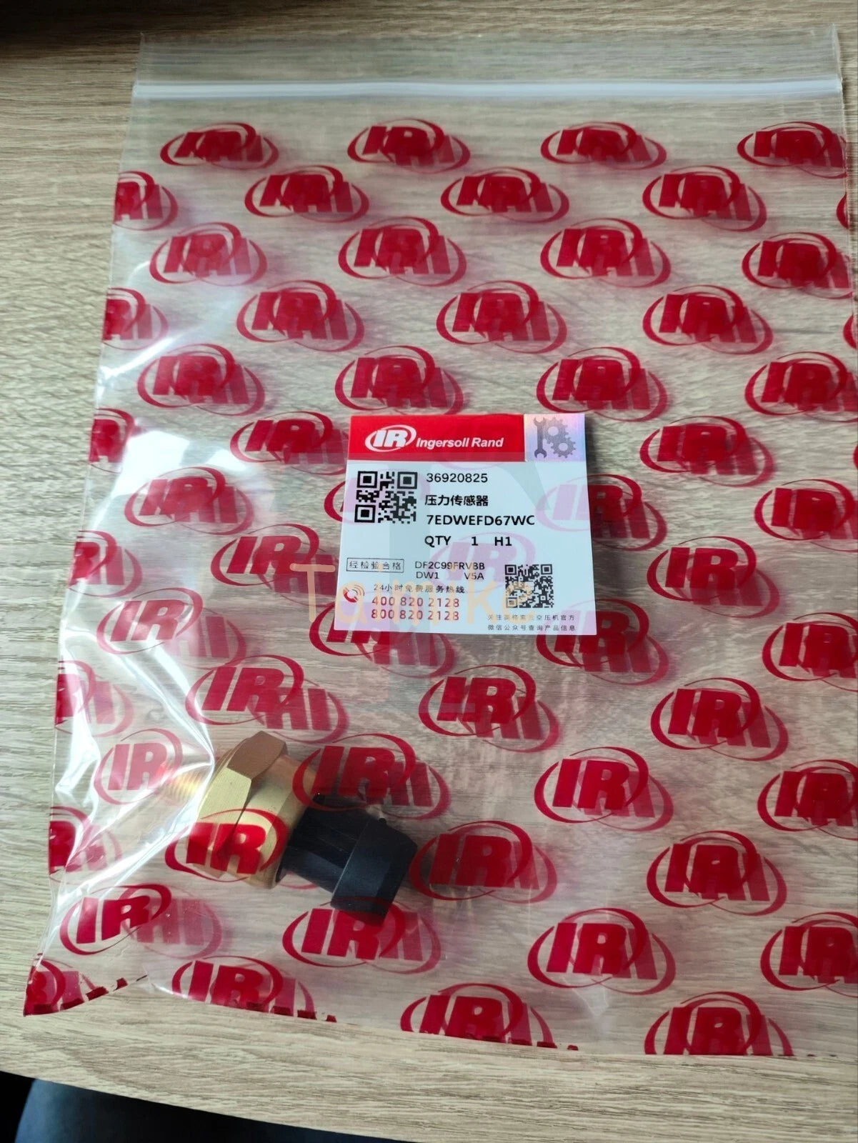 1Pcs 36920825 Spare Parts for Ingersoll Rand Air Compressor Pressure Sensor