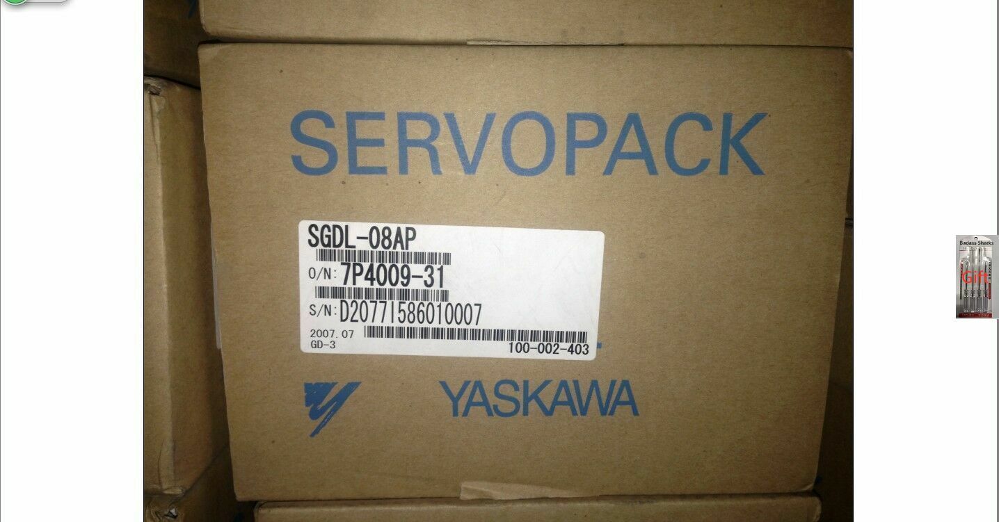 Yaskawa SGDL-08AP Servo Driver - New in Box - YASKAWA