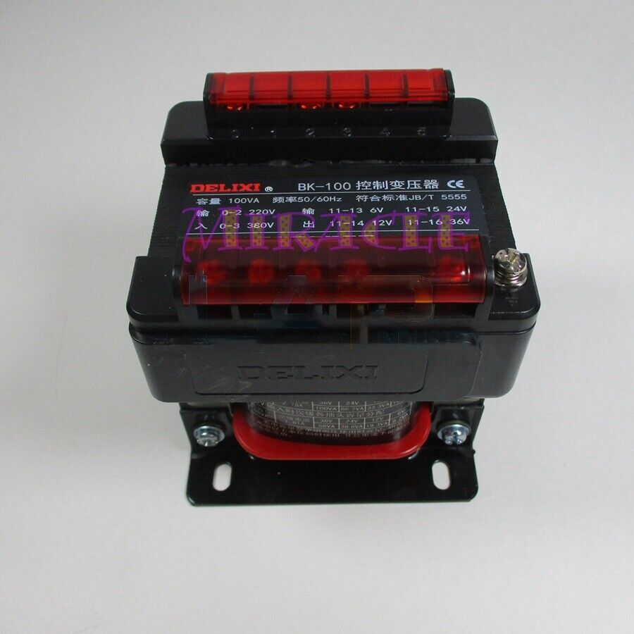 1PC FOR BK-100VA 380V 220V TO 36V 24V 12V 6V Control Transformer