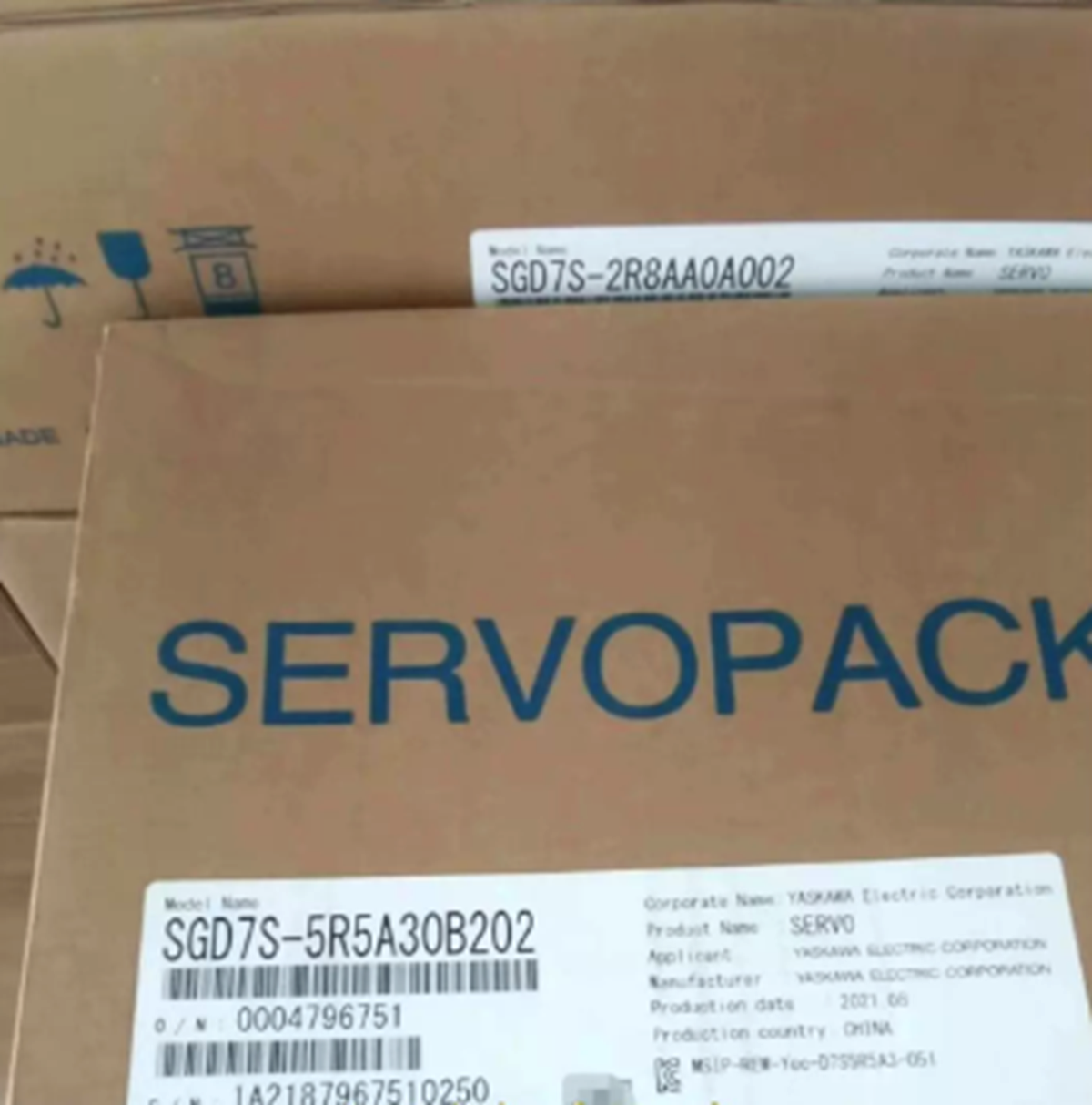 Yaskawa YSGD7S-5R5A30B202 Servo Driver - YASKAWA