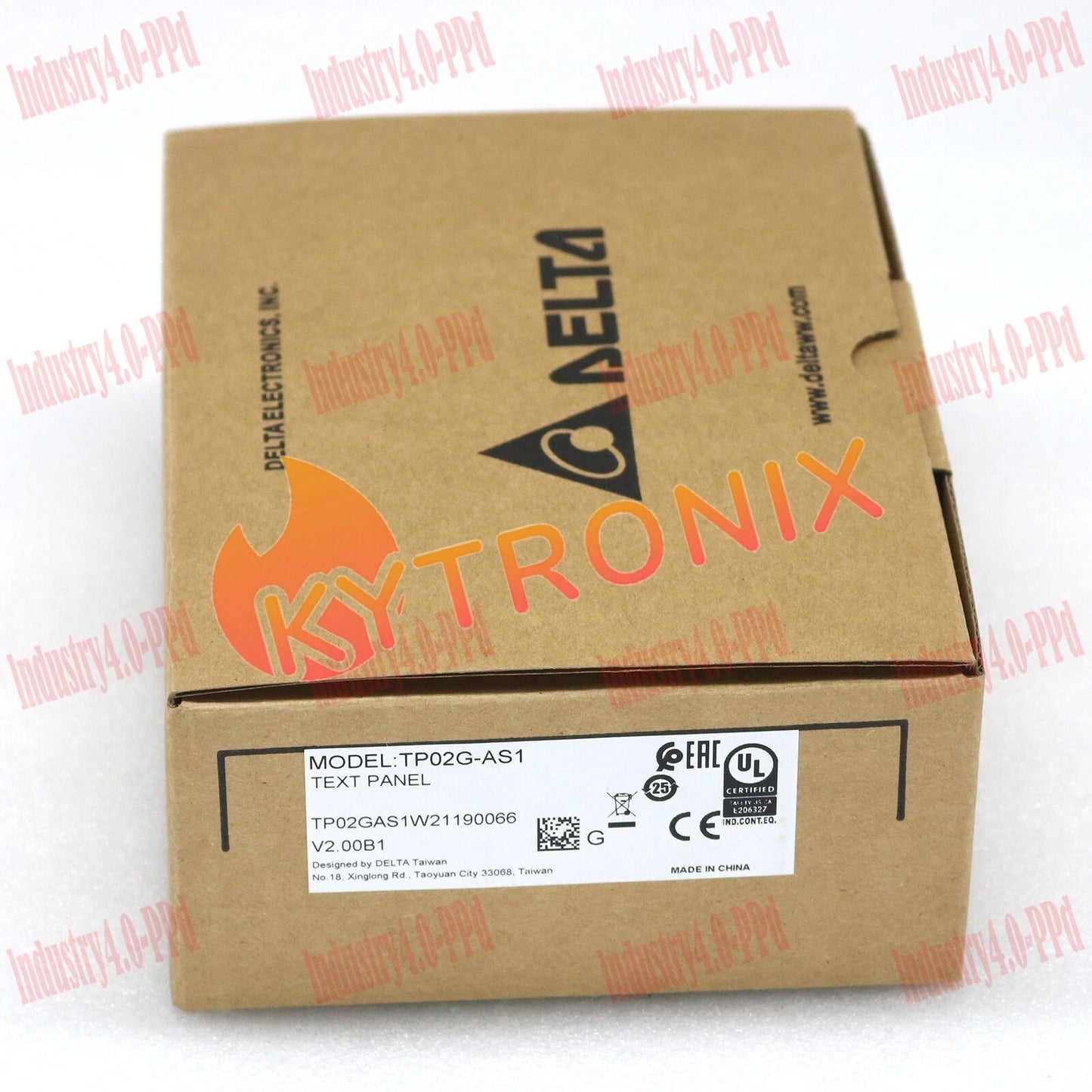 Delta Text Panel TP02G-AS1 ONE YEAR WARRANTY