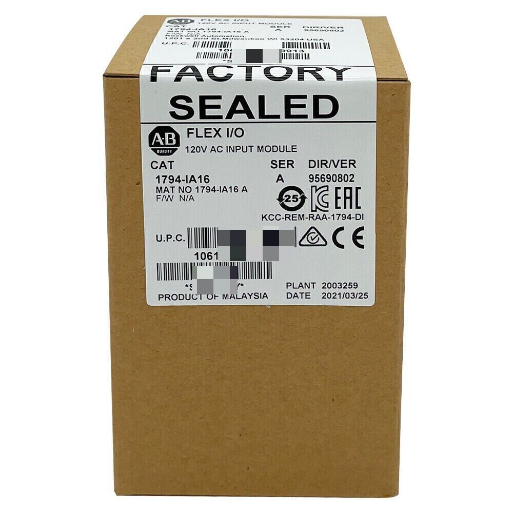 AB 1794-IA16 SER A Flex 120VAC Input Module - FACTORY SEALED