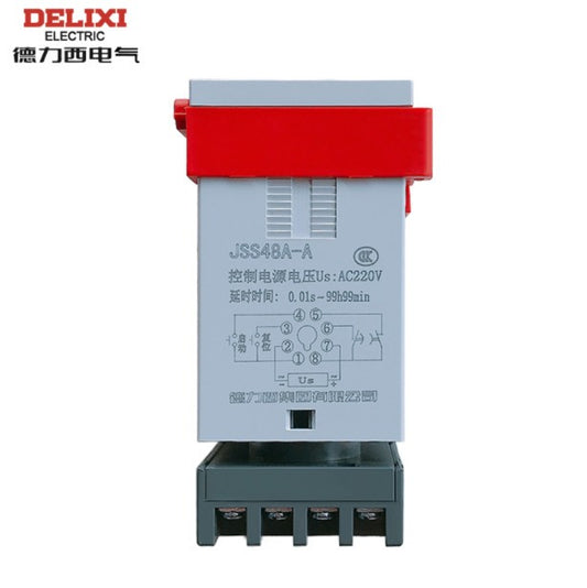 1PC Delixi JSS48A-A JSS48AA 0.01s-99h99min Time Relay