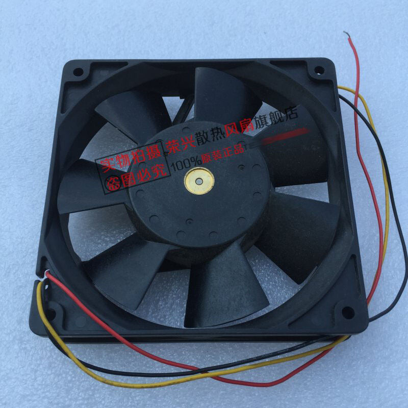 Sanyo 109P1248F401 12025 48V 0.09A 12CM 3-wire speed regulating cooling fan