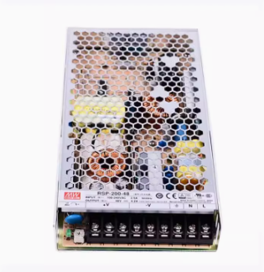 High-Power 48V Switching Power Supply with 4.2A Output for Efficient Energy Conversion - MEANWELL