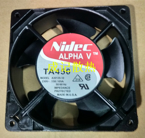 1pcs Nidec TA450 A30135-10 12038 AC230v 130/.105A Metal AC Fan