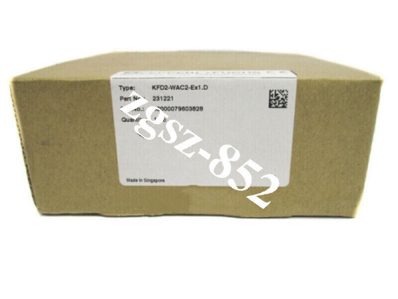 Fast and D-Safe: KFD2-WAC2-EX1 Safety Barrier - PEPPERL+FUCHS